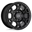 MIDHILL MATTE BLACK W/ GUNMETAL BOLTS 8x17 5/130 ET45 CB78,1 60° - Alumiinivanteet - 361081 - 1
