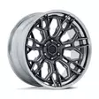 FC409 HIVE GLOSS GUNMETAL W/ CHROME LIP 9,5x22 6/139,7 ET20 CB106.1 60° - Alumiinivanteet - 370971 - 1