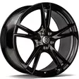 ADVANCED Black Glossy 8x18 5/112 ET40 CB66,5 60° - Alumiinivanteet - 348481 - 1