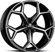 GMP A101 Piano Black Diam 8,5x20 5/120 ET40 CB64.1 60° - Alumiinivanteet - 348881 - 3