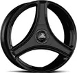 GMP A123 Piano Black 9,5x22 5/108 ET35 CB63.4 60° - Alumiinivanteet - 355211 - 2