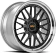 BBS LM Diam Black 7x17 4/100 ET48 CB70.0 60° - Alumiinivanteet - 306101 - 2