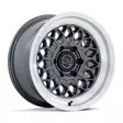 BR034 GRAZ GLOSS GUNMETAL W/ MACHINED LIP 8,5x17 6/139,7 ET25 CB106.1 60° - Alumiinivanteet - 368601 - 1