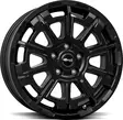 BROCK B45 Satin Black Matt 7x17 6/130 ET60 CB84.1 R14 - Alumiinivanteet - 344401 - 2