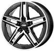 CMS C29-AERO Diamond Black Gloss 8,5x19 5/112 ET35 CB66,5 (long bolt / MB cap) R14 - Alumiinivanteet - 346561 - 1