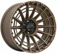 D56 Bronze 9x18 6/139,7 ET8 CB106,1 60° - Alumiinivanteet - 364601 - 1