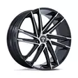 DC275 BLAZE GLOSS BLACK W/ MACHINED FACE 10x24 6/139,7 ET25 CB106.1 60° - Alumiinivanteet - 358371 - 1