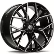 Fast Black Front Polished 8,5x20 5/112 ET28 CB66.6 60° - Alumiinivanteet - 350591 - 1