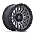 FC857 RINCON MATTE GUNMETAL W/ M-BLACK LIP 8,5x17 6/139,7 ET-1 CB106.1 60° - Alumiinivanteet - 344511 - 1