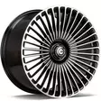 Hurricane Black Front Polished 10x21 5/112 ET50 CB66.6 60° - Alumiinivanteet - 363161 - 1