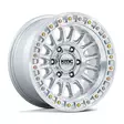 KM552 IMS GLOSS SILVER W/ MACHINED FACE 9x18 6x114,3 ET18 CB66.1 60° 1678 kg - Alumiinivanteet - 366651 - 1