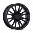 M51 THUNDERLIPS MATTE BLACK 7x24 5/114,3 ET0 CB72.6 60° - Alumiinivanteet - 341411 - 1