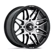 M52 RADAR UTV GLOSS BLACK MACHINED 7x15 4/156 ET10 CB115.1 60° - Alumiinivanteet - 369321 - 1
