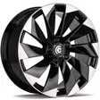 Mask Black Front Polished 8x18 5/112 ET40 CB57.1 60° - Alumiinivanteet - 358271 - 1