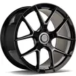 MF.8 Black Glossy 11x21 5/130 ET58 CB71.6 60° - Alumiinivanteet - 363311 - 1