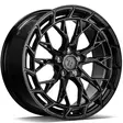 SCF-Z Black Glossy 8x18 5/108 ET40 CB67.1 60° - Alumiinivanteet - 363351 - 1