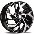Sonic Black Front Polished 7x17 5/114,3 ET40 CB73.1 60° - Alumiinivanteet - 352021 - 1