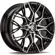 Trailer Black Front Polished 5,5x13 4/100/98 ET30 CB67.1 60° - Alumiinivanteet - 354491 - 1