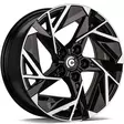 Vulcano Black Front Polished 7x17 5/114,3 ET35 CB73.1 60° - Alumiinivanteet - 363481 - 1
