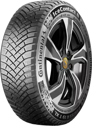 215/50R17 95T Continental IceContact 8 XL EVc Nasta DOT: 2026 - Nastarenkaat - 371011 - 1