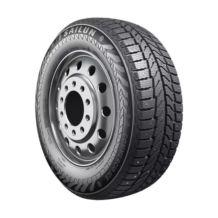 225/75R16C 121/120R Sailun COMMERCIO ICE FS Nasta DOT: 2026 - Pakettiauton kitkarenkaat - 370281 - 1