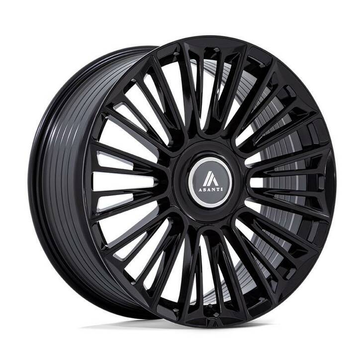 AB049 PREMIER GLOSS BLACK 9,5x22 6/135/139,7 ET25 CB100,3 60° - Alumiinivanteet - 333621 - 1