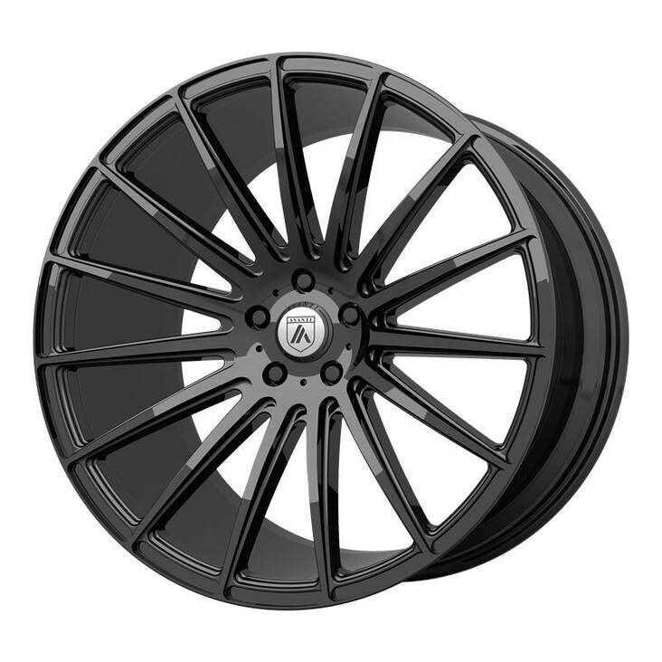 AB14 Gloss Black 9x22 5/115 ET15 CB72,6 60° - Alumiinivanteet - 235961 - 1