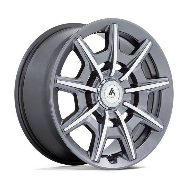 ABL-41 ESQUIRE GLOSS ANTHRACITE BRIGHT MACH 10,5x22 5/115/120 ET18 CB74.1 60° - Alumiinivanteet - 320021 - 1