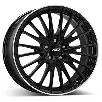 AEZ Berlin black 7,5x19 5/112 ET53 CB66,6 R14 - Alumiinivanteet - 314821 - 1