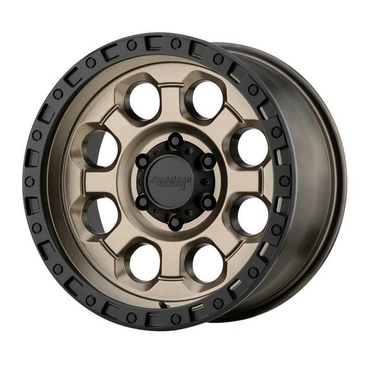 AR201 Matte Bronze Black Lip 10x15 5/114,3 ET-44 CB83,1 60° - Alumiinivanteet - 236041 - 1
