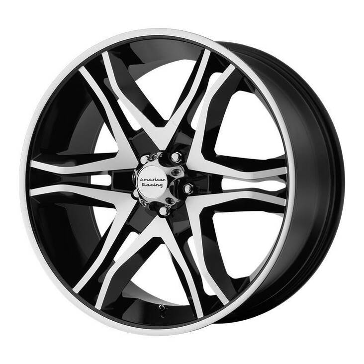 AR893 Gloss Black Machined 8x17 6/139,7 ET0 CB106.3 60° - Alumiinivanteet - 243671 - 1