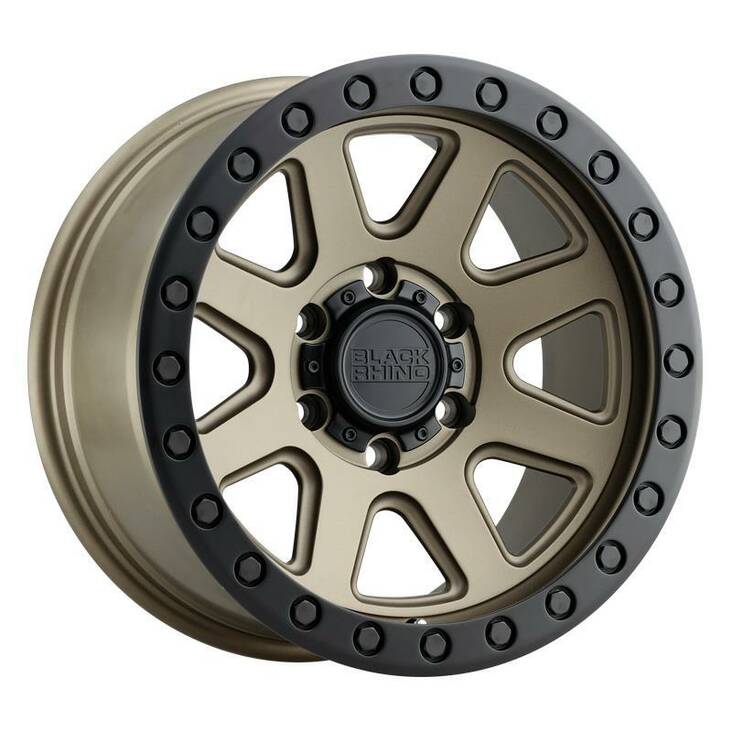 BAKER MATTE BRONZE W/ BLACK RING 9x20 6/139,7 ET12 CB112,1 60° - Alumiinivanteet - 329171 - 1