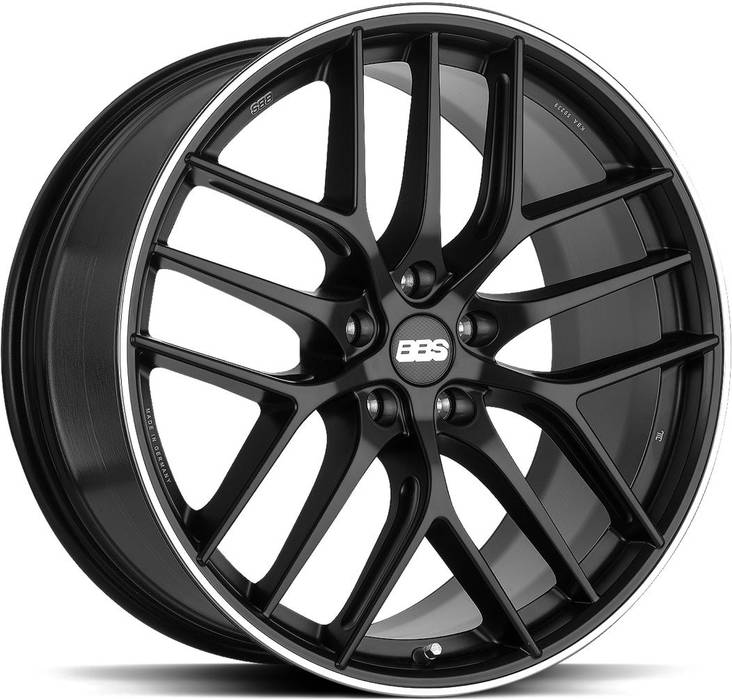 BBS CC-R Satin Black 9x19 5/112 ET42 CB82.0 60° - Alumiinivanteet - 204581 - 1