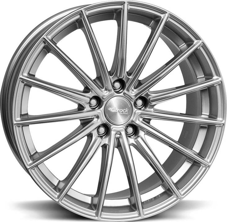 BROCK B36 Hyper Silv 8x18 5/114,3 ET35 CB72.6 60° - Alumiinivanteet - 24321 - 1