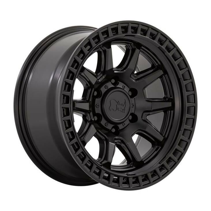 CALICO MATTE BLACK 8,5x17 6/139,7 ET-10 CB106.1 60° - Alumiinivanteet - 309371 - 1