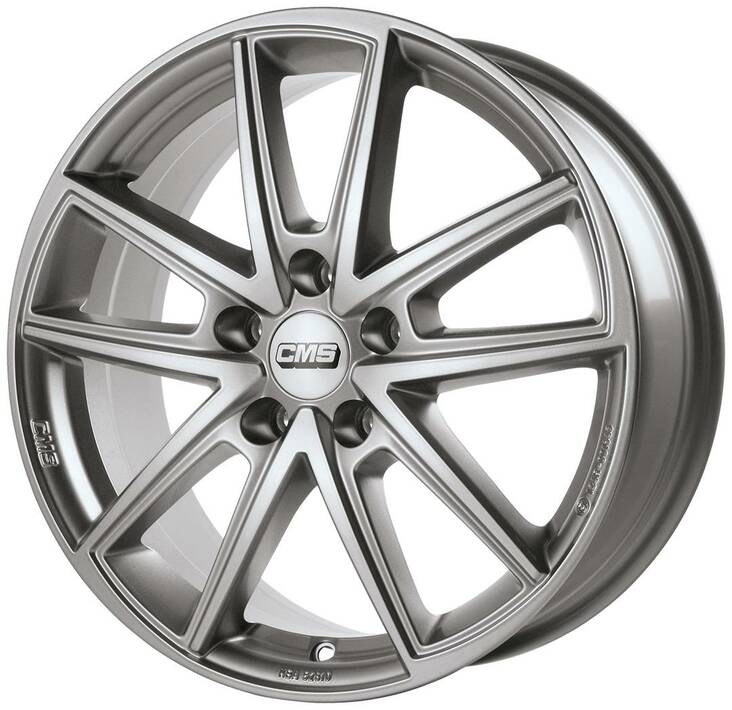 CMS C30 Racing Silver 8x18 5/114,3 ET45 CB66,1 60° - Alumiinivanteet - 303861 - 1