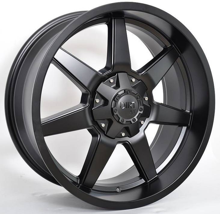 D39 Flatblack 9x20 5/120/139,7 ET12 CB78.1 60° - Alumiinivanteet - 212321 - 1