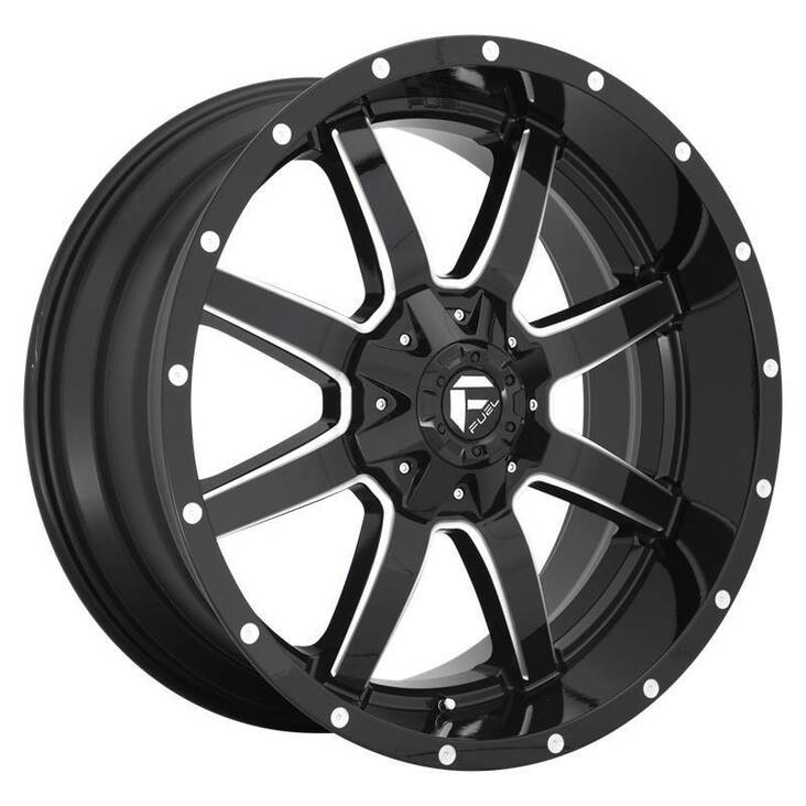 D610 MAVERICK GLOSS BLACK MILLED 9x20 5/108/127 ET30 CB71.5 60° - Alumiinivanteet - 325941 - 1