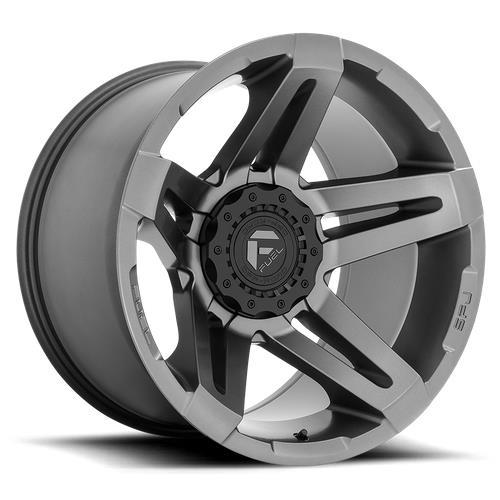 D764 SFJ MATTE GUN METAL 9x20 5/127/139,7 ET1 CB87,1 60° - Alumiinivanteet - 333891 - 1