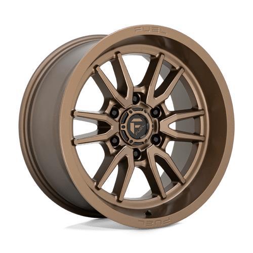 D788 CLASH BRONZE 9x18 6/114,3 ET1 CB66,1 60° - Alumiinivanteet - 326331 - 1