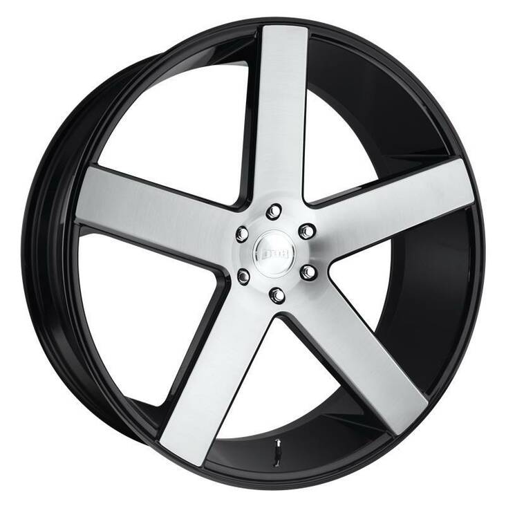 DC217 GLOSS BLACK BRUSHED 10x24 6/139,7 ET30 CB78,1 60° - Alumiinivanteet - 244951 - 1