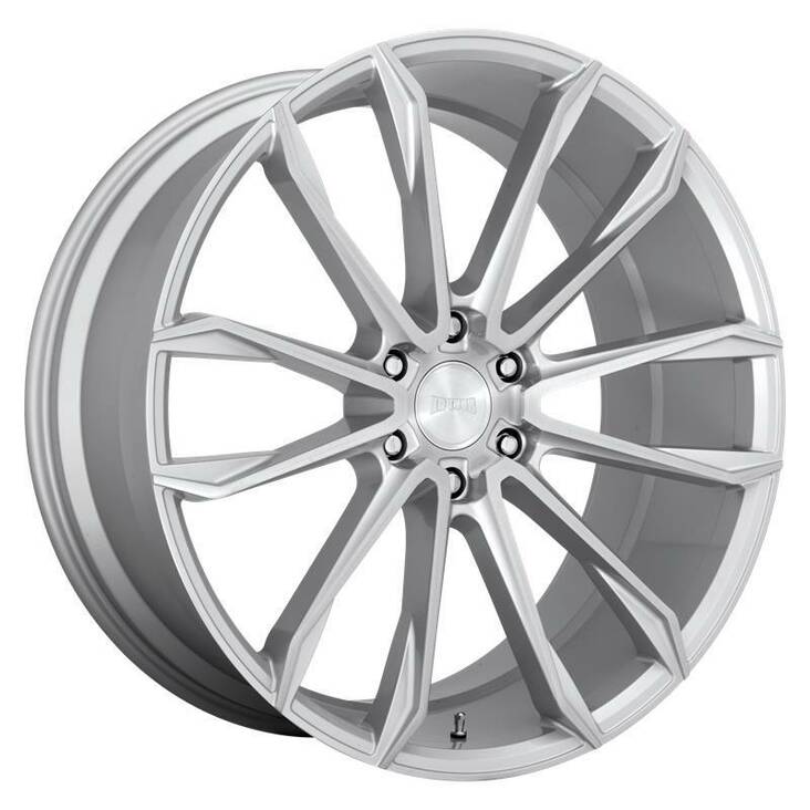 DC248 GLOSS SILVER BRUSHED 10x24 6/139,7 ET30 CB106,1 60° - Alumiinivanteet - 257231 - 1