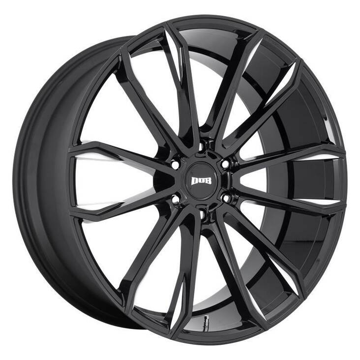 DC252 GLOSS BLACK MILLED 10x24 6/139,7 ET30 CB106.1 60° - Alumiinivanteet - 244971 - 1