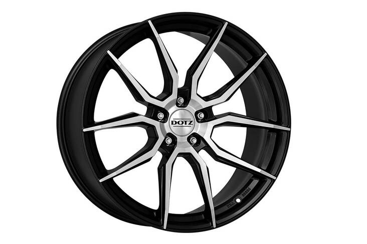DOTZ Misano dark 8x18 5/112 ET35 CB70,1 60° - Alumiinivanteet - 214201 - 1