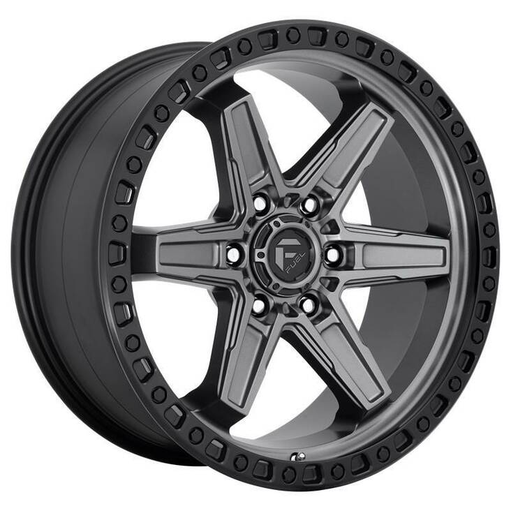 FC698 MATTE GUN METAL BLACK BEAD RING 9x17 6/114,3 ET12 CB66,1 60° - Alumiinivanteet - 247381 - 1