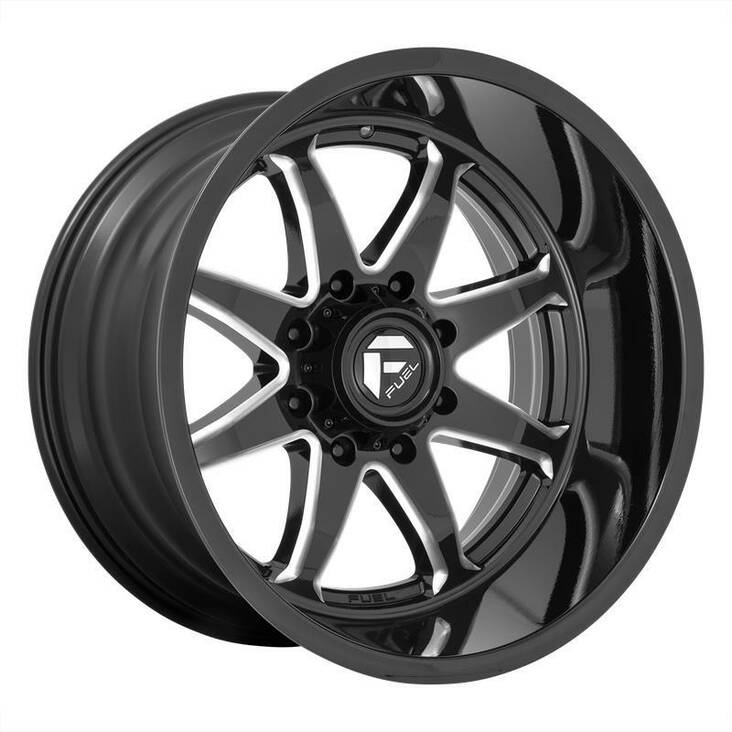 FC749 Gloss Black Milled 10x22 5/150 ET-18 CB110,2 60° - Alumiinivanteet - 273801 - 1