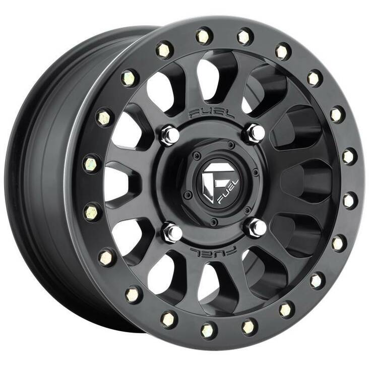 FV920 MATTE BLACK 7x15 4/137 ET38 CB110.1 60° - Alumiinivanteet - 243081 - 1