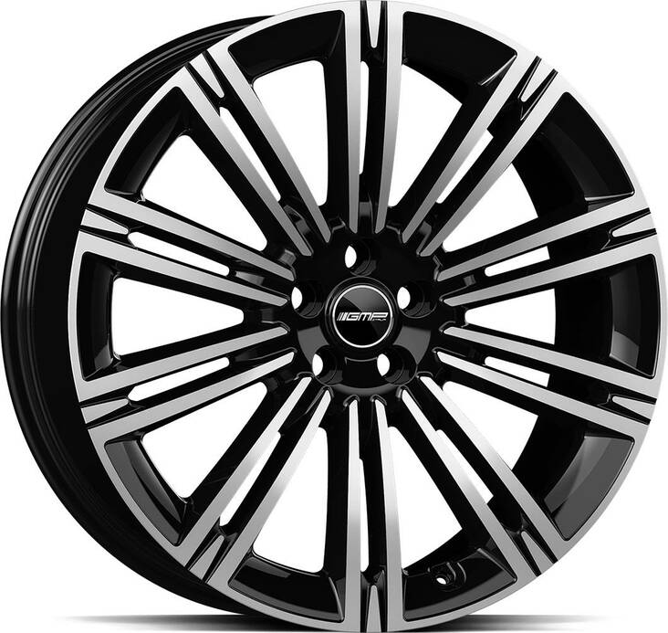 GMP Experience Black Diam 9,5x23 5/120 ET43 CB72.6 Flat - Alumiinivanteet - 320531 - 1