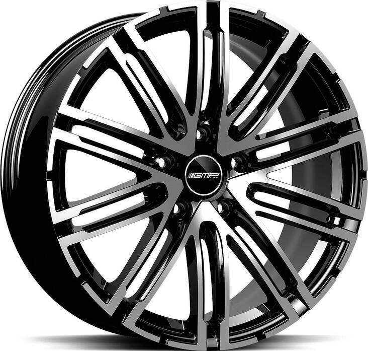 GMP Targa Black Diam 10x22 5/112 ET19 CB66.6 R14 - Alumiinivanteet - 286311 - 1