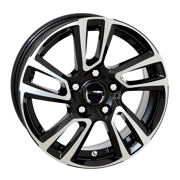 Image Ride HL Blk/Pol 5,5x14 5-112 E30 C66,5 R12,8 - Alumiinivanteet - 7332818021421 - 1